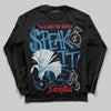 Jordan 3 Retro OG Rare Air DopeSkill Long Sleeve T-Shirt Speak It Graphic Streetwear - Black