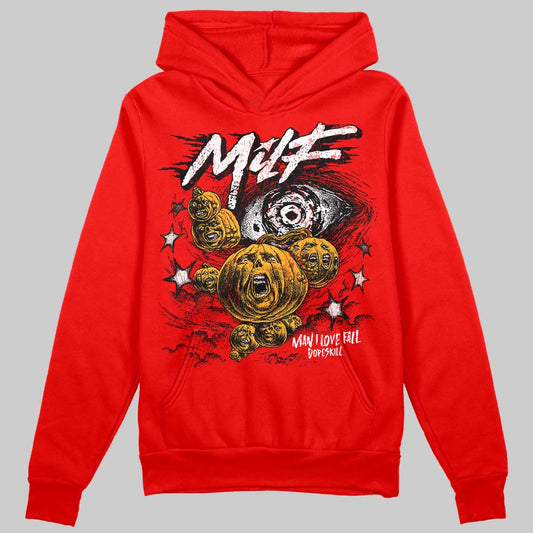 Red Sneakers DopeSkill Red Hoodie Sweatshirt MILF Graphic Streetwear