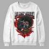 Jordan 12 “Cherry” DopeSkill Sweatshirt New Black Queen Graphic Streetwear - White 