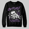 PURPLE Sneakers DopeSkill Sweatshirt Outlast Graphic Streetwear - black