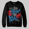 Jordan 3 Retro OG Rare Air DopeSkill Sweatshirt No Money No Love Typo Graphic Streetwear - Black