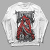 Grey Sneakers DopeSkill Long Sleeve T-Shirt Life or Die Graphic Streetwear - White