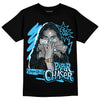 Jordan 13 Retro University Blue  DopeSkill T-Shirt NPC Graphic Streetwear - Black 