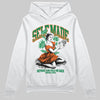 Green Sneakers DopeSkill Hoodie Self Made Graphic Streetwear - White 