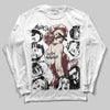 Jordan 11 “China” DopeSkill Long Sleeve T-Shirt Built Different Graphic Streetwear - White