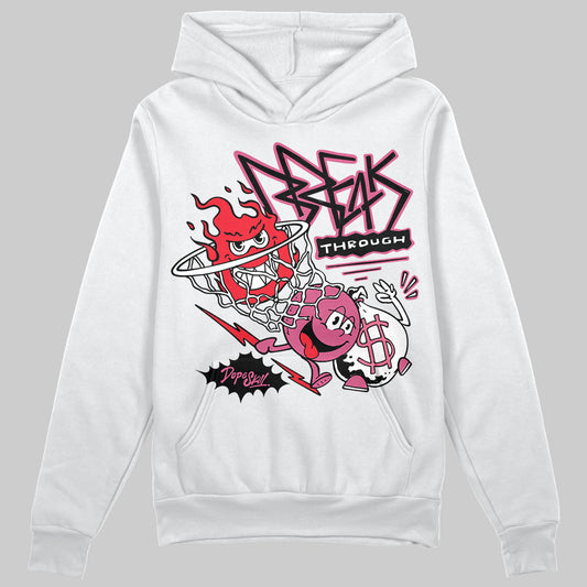 Diesel Pink S - Serendipity Pro-X1 Trainers DopeSkill Hoodie Sweatshirt Break Through Graphic Streetwear - White