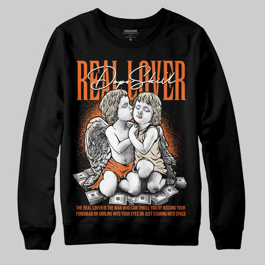 Jordan 3 “Starfish” DopeSkill Sweatshirt Real Lover Graphic Streetwear - Black