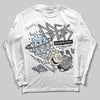 Jordan 11 Low CNY “Year of the Snake” DopeSkill Long Sleeve T-Shirt Break Through Graphic Streetwear - WHite