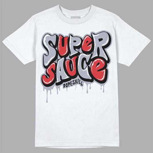 Jordan 4 “Bred Reimagined” DopeSkill T-Shirt Super Sauce Graphic Streetwear - White