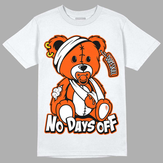 MSCHF Super Normal 2 Orange Milk DopeSkill T-Shirt Hurt Bear Graphic Streetwear - White