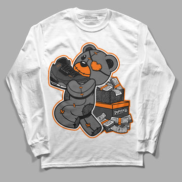 Jordan 3 Retro 'Fear Pack' DopeSkill Long Sleeve T-Shirt Bear Steals Sneaker Graphic Streetwear - White