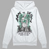 Jordan 3 "Green Glow" DopeSkill Hoodie Sweatshirt Angels Graphic Streetwear - White 