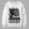 Grey Sneakers  DopeSkill Sweatshirt Black King Graphic Streetwear - White 