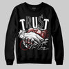 Jordan 11 “Bred Velvet” DopeSkill Sweatshirt Trust No One Graphic Streetwear - Black