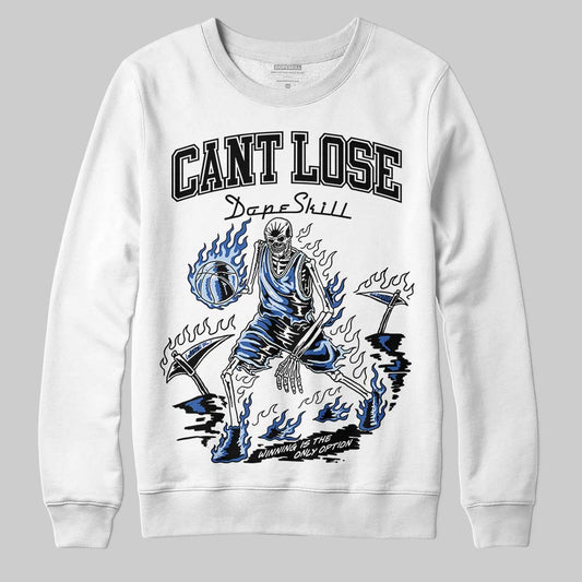 Awake NY x Jordan 5 Retro 'Black Racer Blue' DopeSkill Sweatshirt Cant Lose Graphic Streetwear - White 