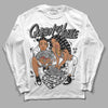 Jordan 1 High OG “Black/White” DopeSkill Long Sleeve T-Shirt Queen Of Hustle Graphic Streetwear - White 