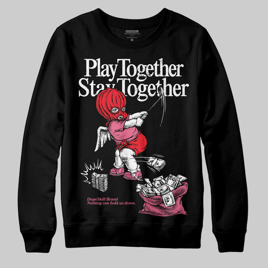 Diesel Pink S - Serendipity Pro-X1 Trainers DopeSkill Sweatshirt Play together, Stay together Graphic Streetwear - Black