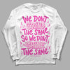 Pink Sneakers DopeSkill Long Sleeve T-Shirt Grind Shine Graphic Streetwear - White