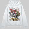 Jordan 12 Retro 'Taxi' 2025 DopeSkill Hoodie Sweatshirt Drip Season Graphic Streetwear - White