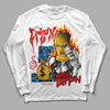 Red Sneakers DopeSkill Long Sleeve T-Shirt Drip'n Never Tripp'n Graphic Streetwear - White