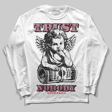 Dunk Low Valentine's Day (2026) DopeSkill Long Sleeve T-Shirt Trust Nobody Graphic Streetwear - White