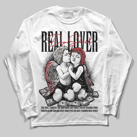 Nigel Sylvester x Jordan 1 Low OG “Nitro” DopeSkill Long Sleeve T-Shirt Real Lover Graphic Streetwear - White