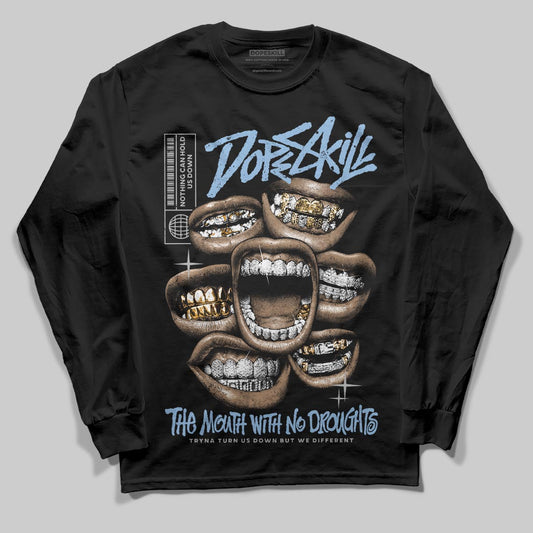 Asics Gel-Cumulus 16 Wash/Independence Blue DopeSkill Long Sleeve T-Shirt The Mouth With No Droughts Graphic Streetwear - Black