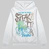 Jordan 3 GS “We Outside” DopeSkill Hoodie Sweatshirt Speak It Graphic Streetwear - White