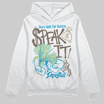 Jordan 3 GS “We Outside” DopeSkill Hoodie Sweatshirt Speak It Graphic Streetwear - White