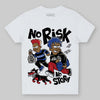 Jordan 4 “Rare Air” DopeSkill Toddler Kids T-shirt No Risk No Story Graphic Streetwear - White