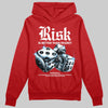 Red Sneakers DopeSkill Hoodie Risk Is Better Than Regret Graphic Streetwear - Red