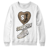 Jordan 5 SE “Sail” DopeSkill Sweatshirt Self Made Graphic Streetwear - White