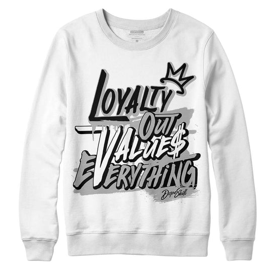 Jordan 1 Low OG “Shadow” DopeSkill Sweatshirt LOVE Graphic Streetwear - White