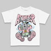 Jordan 4 Retro Valentine's Day (2026) (GS) DopeSkill Toddler Kids T-shirt At The Top Graphic Streetwear - White 