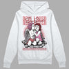 Valentine's Day Collection DopeSkill Hoodie Sweatshirt Real Lover Graphic Streetwear - White 