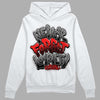 Jordan Spizike Low Bred DopeSkill Hoodie Sweatshirt Never Forget Loyalty Graphic Streetwear - White 