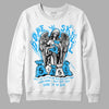 Jordan 1 High Retro OG “University Blue” DopeSkill Sweatshirt Angels Graphic Streetwear - White