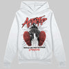 Red Sneakers DopeSkill Hoodie Nothing Can Hold US Down Graphic Streetwear - White