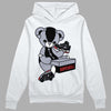 Jordan 4 “Bred Reimagined” DopeSkill Hoodie Sweatshirt Sneakerhead BEAR Graphic Streetwear - White