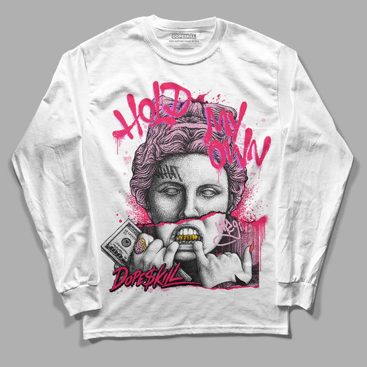 Air Max 90 Valentine's Day DopeSkill Long Sleeve T-Shirt Hold My Own Graphic Streetwear - White