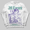 Jordan 5 OG “Grape” DopeSkill Long Sleeve T-Shirt All Earned Graphic Streetwear - White