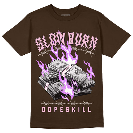 Jordan 11 Retro Neapolitan DopeSkill Velvet Brown T-shirt Slow Burn Graphic Streetwear