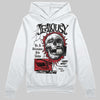 Jordan 4 “Flight Club” DopeSkill Hoodie Sweatshirt Jealousy Graphic Streetwear - White 