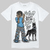 Grey Sneakers DopeSkill T-Shirt My Grind Won't Let Me Lose Graphic Streetwear - White