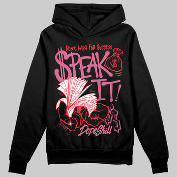 Diesel Pink S - Serendipity Pro-X1 Trainers DopeSkill Hoodie Sweatshirt Speak It Graphic Streetwear - Black