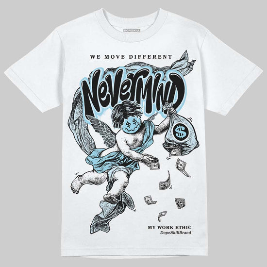 Vans Knu Stack Vintage Satin Dream Blue DopeSkill T-Shirt Nevermind Graphic Streetwear - White