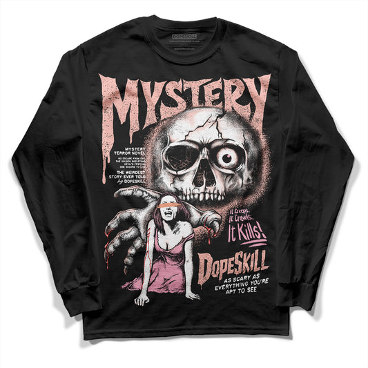 Jordan 11 Low “Legend Pink” DopeSkill Long Sleeve T-Shirt Mystery Ghostly Grasp Graphic Streetwear - Black