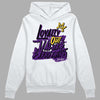 Jordan 12 "Field Purple" DopeSkill Hoodie Sweatshirt LOVE Graphic Streetwear - White