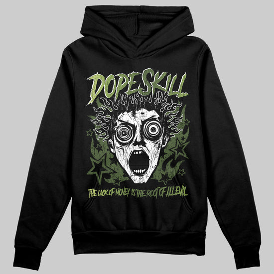 Foamposite Pro 'Pine Green' DopeSkill Hoodie Sweatshirt Root of Evil Graphic Streetwear - black