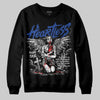 Royal Blue Sneakers DopeSkill Sweatshirt Heartless Graphic Streetwear - Black